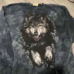 Vintage wolf tee